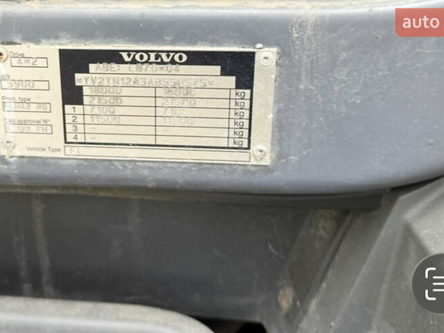 Сірий Вольво FL 7, об'ємом двигуна 7.1 л та пробігом 486 тис. км за 29900 $, фото 24 на Automoto.ua