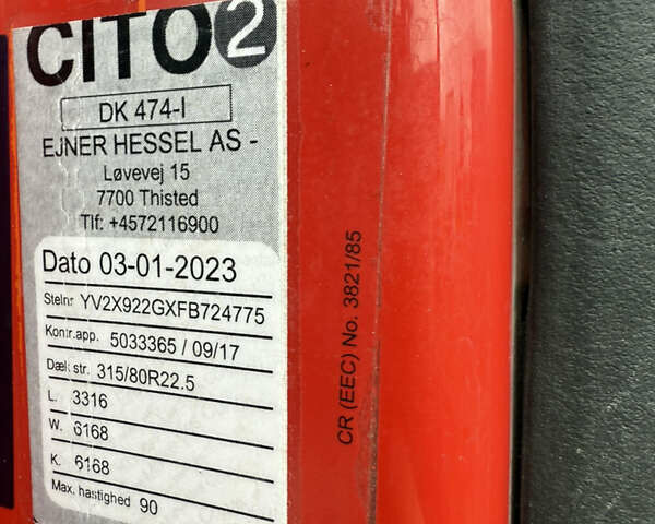 Вольво FM 13, объемом двигателя 0 л и пробегом 200 тыс. км за 92212 $, фото 24 на Automoto.ua
