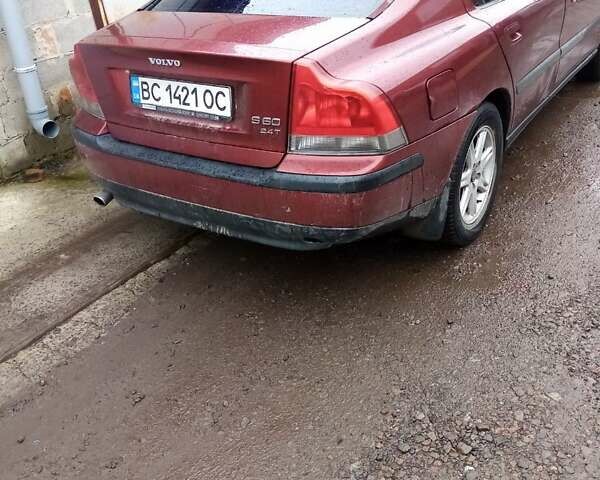 Красный Вольво С60, объемом двигателя 2.4 л и пробегом 373 тыс. км за 4900 $, фото 4 на Automoto.ua