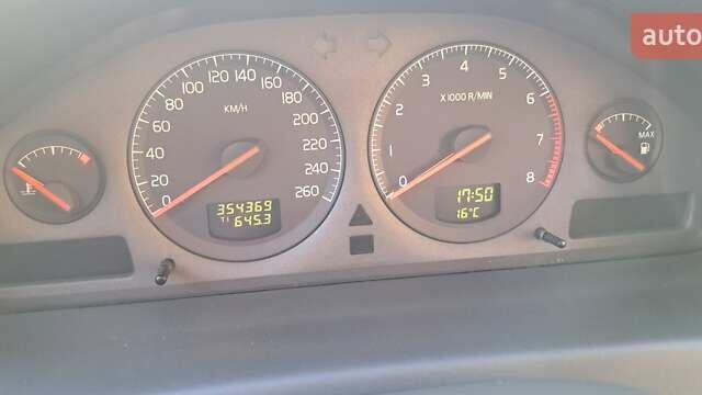Синий Вольво С60, объемом двигателя 2.4 л и пробегом 354 тыс. км за 5500 $, фото 12 на Automoto.ua