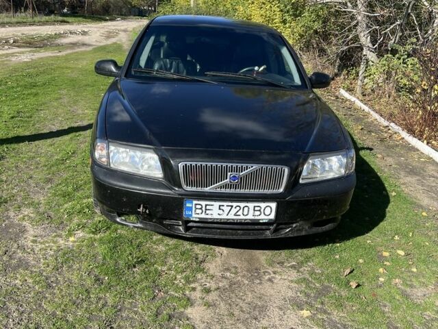 Черный Вольво С80, объемом двигателя 2.5 л и пробегом 225 тыс. км за 2500 $, фото 7 на Automoto.ua