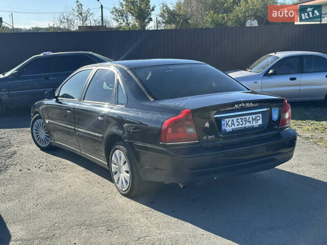 Черный Вольво С80, объемом двигателя 2.8 л и пробегом 317 тыс. км за 2650 $, фото 3 на Automoto.ua