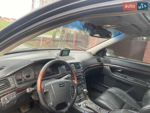 Черный Вольво С80, объемом двигателя 2.8 л и пробегом 368 тыс. км за 2550 $, фото 6 на Automoto.ua