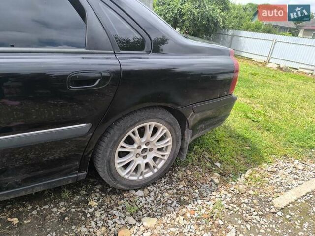 Черный Вольво С80, объемом двигателя 2.4 л и пробегом 395 тыс. км за 3500 $, фото 3 на Automoto.ua