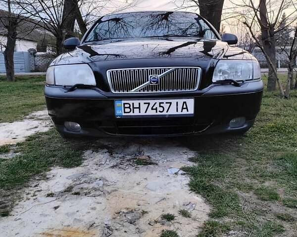 Черный Вольво С80, объемом двигателя 2.78 л и пробегом 232 тыс. км за 4799 $, фото 1 на Automoto.ua