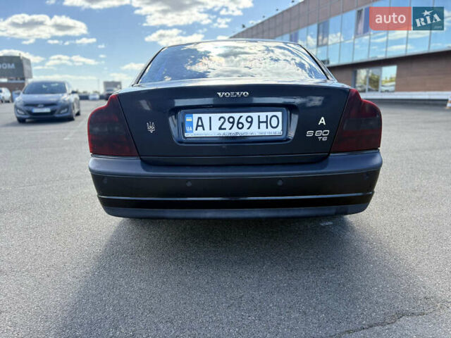 Черный Вольво С80, объемом двигателя 2.92 л и пробегом 286 тыс. км за 3799 $, фото 9 на Automoto.ua