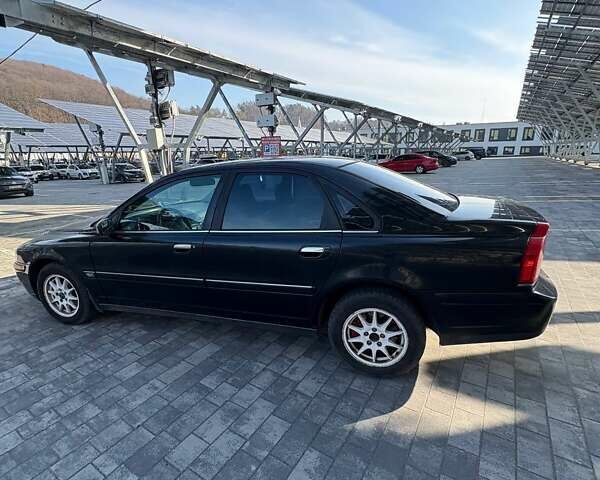 Черный Вольво С80, объемом двигателя 2.44 л и пробегом 350 тыс. км за 3500 $, фото 5 на Automoto.ua