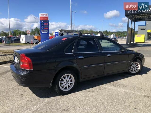 Чорний Вольво S80, об'ємом двигуна 2.44 л та пробігом 330 тис. км за 3200 $, фото 4 на Automoto.ua