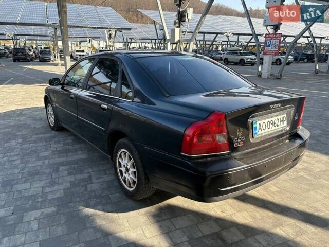 Черный Вольво С80, объемом двигателя 2.44 л и пробегом 350 тыс. км за 3500 $, фото 18 на Automoto.ua