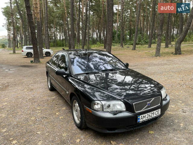 Черный Вольво С80, объемом двигателя 2.44 л и пробегом 280 тыс. км за 3500 $, фото 12 на Automoto.ua