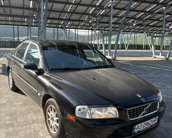 Черный Вольво С80, объемом двигателя 2.44 л и пробегом 350 тыс. км за 3500 $, фото 3 на Automoto.ua