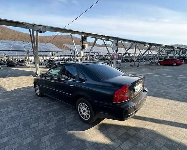 Черный Вольво С80, объемом двигателя 2.44 л и пробегом 350 тыс. км за 3500 $, фото 4 на Automoto.ua