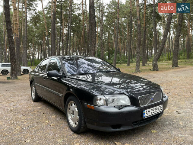 Черный Вольво С80, объемом двигателя 2.44 л и пробегом 280 тыс. км за 3500 $, фото 11 на Automoto.ua