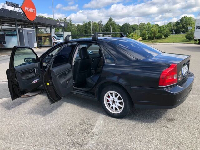 Черный Вольво С80, объемом двигателя 2.4 л и пробегом 347 тыс. км за 3500 $, фото 6 на Automoto.ua