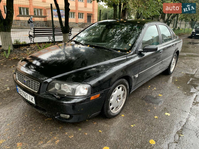 Черный Вольво С80, объемом двигателя 2.44 л и пробегом 308 тыс. км за 4300 $, фото 1 на Automoto.ua