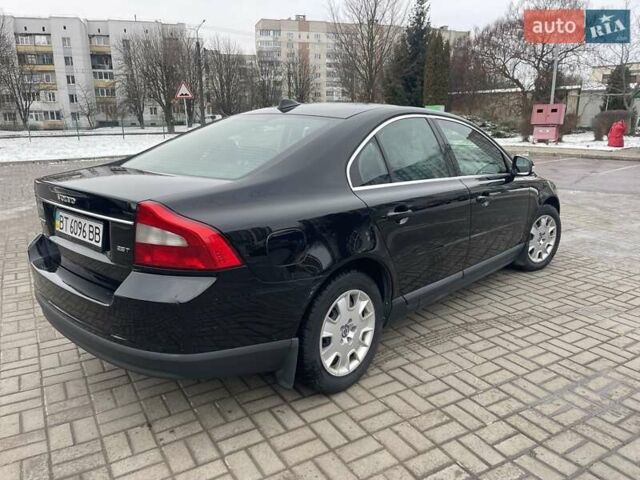 Черный Вольво С80, объемом двигателя 2.52 л и пробегом 270 тыс. км за 5400 $, фото 6 на Automoto.ua
