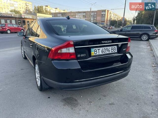 Черный Вольво С80, объемом двигателя 2.52 л и пробегом 270 тыс. км за 5400 $, фото 28 на Automoto.ua