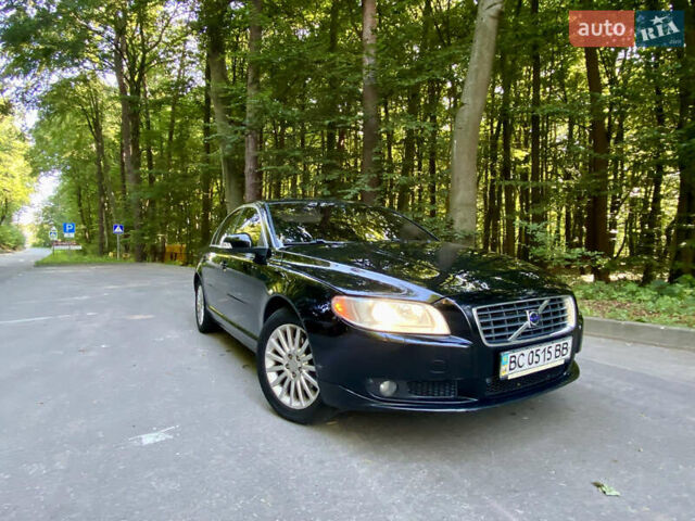 Черный Вольво С80, объемом двигателя 2.5 л и пробегом 357 тыс. км за 6600 $, фото 7 на Automoto.ua