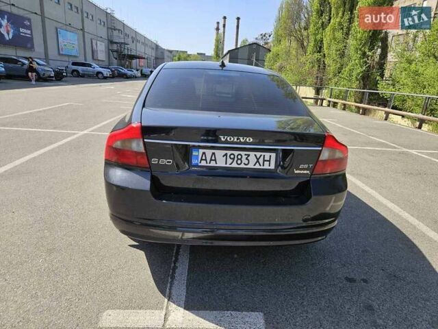 Черный Вольво С80, объемом двигателя 2.4 л и пробегом 311 тыс. км за 8500 $, фото 2 на Automoto.ua