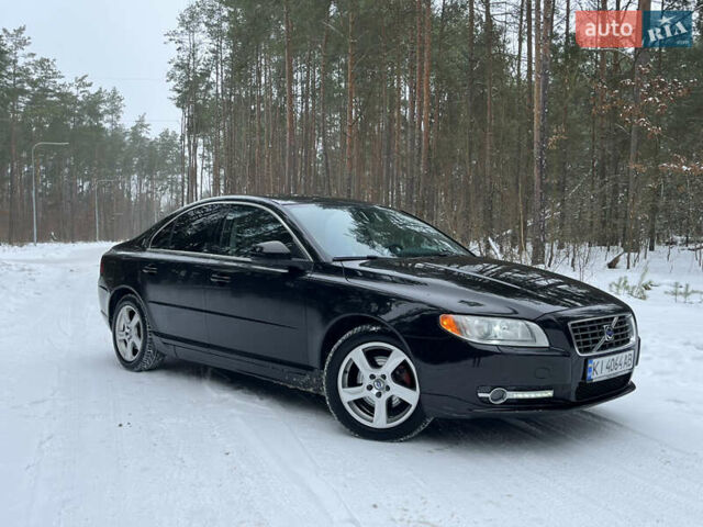 Черный Вольво С80, объемом двигателя 2 л и пробегом 216 тыс. км за 10200 $, фото 2 на Automoto.ua