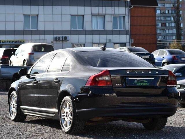 Черный Вольво С80, объемом двигателя 2 л и пробегом 365 тыс. км за 9499 $, фото 3 на Automoto.ua