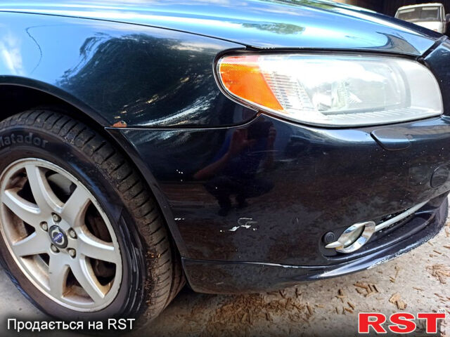 Черный Вольво С80, объемом двигателя 3 л и пробегом 237 тыс. км за 8500 $, фото 1 на Automoto.ua