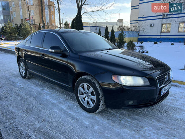 Черный Вольво С80, объемом двигателя 1.98 л и пробегом 209 тыс. км за 7800 $, фото 3 на Automoto.ua