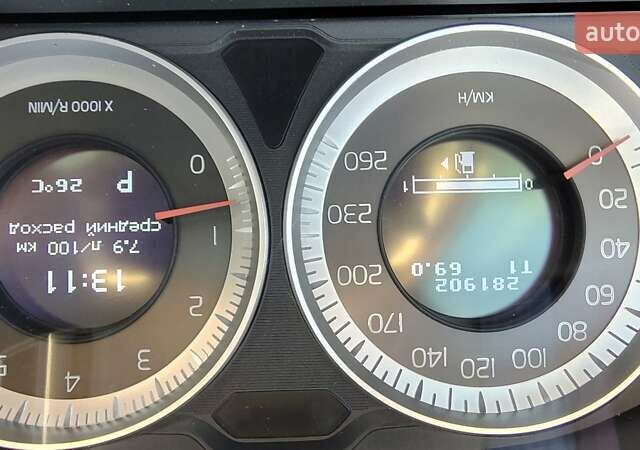 Черный Вольво С80, объемом двигателя 2.95 л и пробегом 282 тыс. км за 10900 $, фото 19 на Automoto.ua