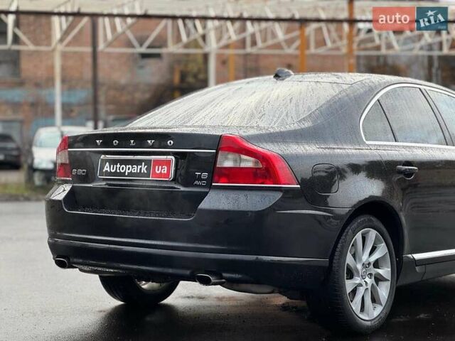 Черный Вольво С80, объемом двигателя 3 л и пробегом 282 тыс. км за 11290 $, фото 10 на Automoto.ua