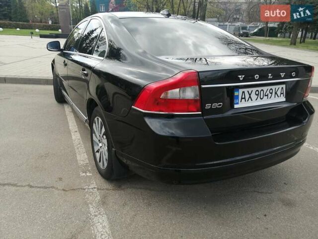 Черный Вольво С80, объемом двигателя 2 л и пробегом 265 тыс. км за 12000 $, фото 8 на Automoto.ua