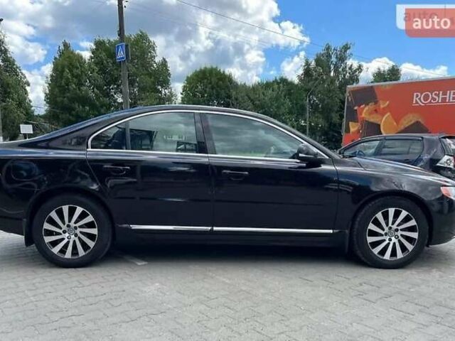 Черный Вольво С80, объемом двигателя 2 л и пробегом 178 тыс. км за 12500 $, фото 1 на Automoto.ua