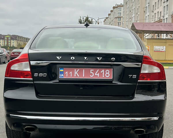 Черный Вольво С80, объемом двигателя 2 л и пробегом 120 тыс. км за 17000 $, фото 4 на Automoto.ua