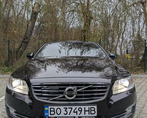 Черный Вольво С80, объемом двигателя 2 л и пробегом 136 тыс. км за 17300 $, фото 1 на Automoto.ua