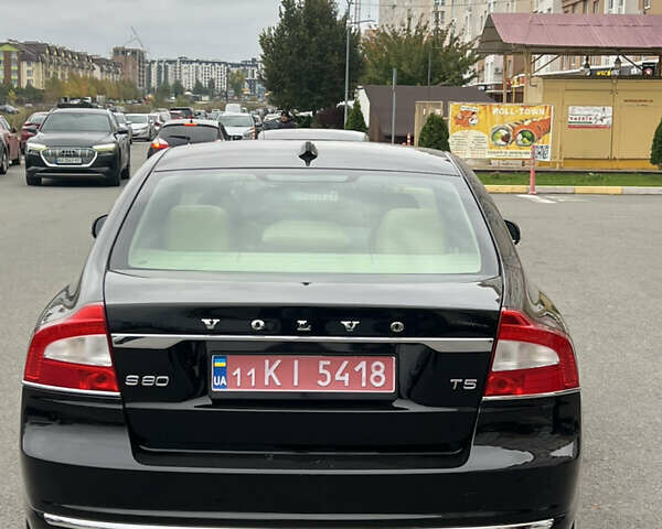 Черный Вольво С80, объемом двигателя 2 л и пробегом 120 тыс. км за 17000 $, фото 3 на Automoto.ua