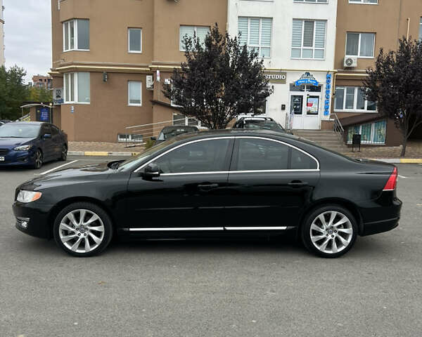 Черный Вольво С80, объемом двигателя 2 л и пробегом 120 тыс. км за 17000 $, фото 1 на Automoto.ua