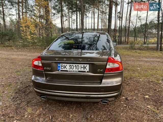 Коричневый Вольво С80, объемом двигателя 1.99 л и пробегом 187 тыс. км за 14800 $, фото 8 на Automoto.ua