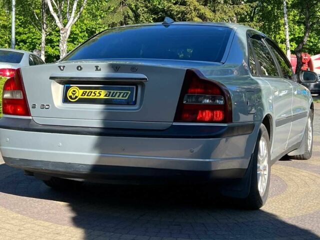 Серый Вольво С80, объемом двигателя 2.8 л и пробегом 303 тыс. км за 4300 $, фото 6 на Automoto.ua