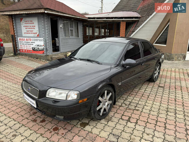 Серый Вольво С80, объемом двигателя 2.4 л и пробегом 290 тыс. км за 4200 $, фото 7 на Automoto.ua