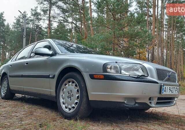 Серый Вольво С80, объемом двигателя 2.8 л и пробегом 229 тыс. км за 4900 $, фото 13 на Automoto.ua