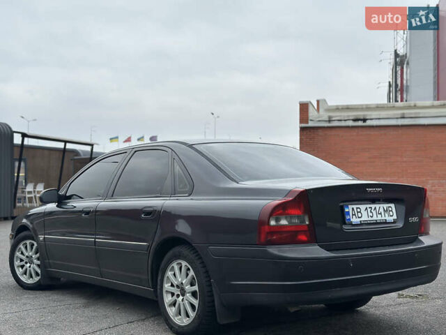 Серый Вольво С80, объемом двигателя 2 л и пробегом 340 тыс. км за 4500 $, фото 16 на Automoto.ua