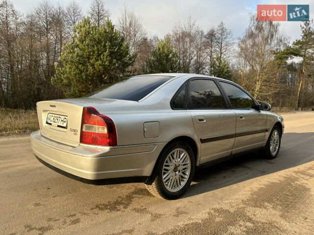 Серый Вольво С80, объемом двигателя 2.4 л и пробегом 450 тыс. км за 4000 $, фото 4 на Automoto.ua