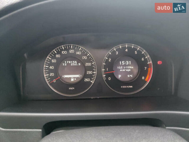 Серый Вольво С80, объемом двигателя 2.5 л и пробегом 178 тыс. км за 8500 $, фото 28 на Automoto.ua