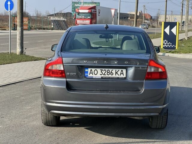 Серый Вольво С80, объемом двигателя 2 л и пробегом 307 тыс. км за 7800 $, фото 7 на Automoto.ua