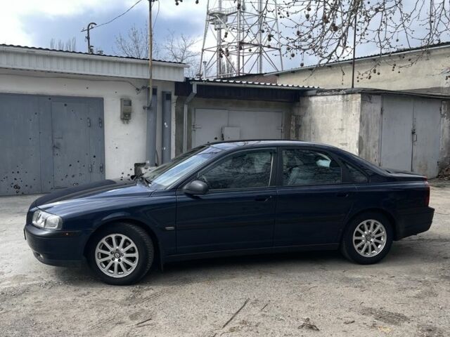 Синий Вольво С80, объемом двигателя 2.8 л и пробегом 250 тыс. км за 4000 $, фото 14 на Automoto.ua