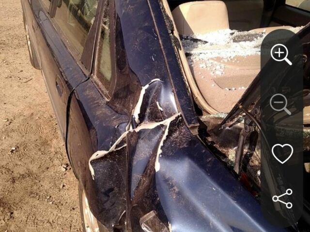 Синий Вольво С80, объемом двигателя 2.4 л и пробегом 369 тыс. км за 2200 $, фото 19 на Automoto.ua