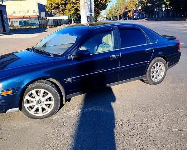 Синий Вольво С80, объемом двигателя 2.4 л и пробегом 315 тыс. км за 6000 $, фото 3 на Automoto.ua