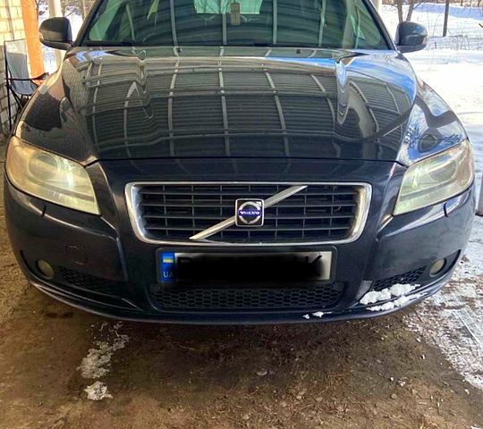 Синий Вольво С80, объемом двигателя 2.5 л и пробегом 297 тыс. км за 7000 $, фото 1 на Automoto.ua