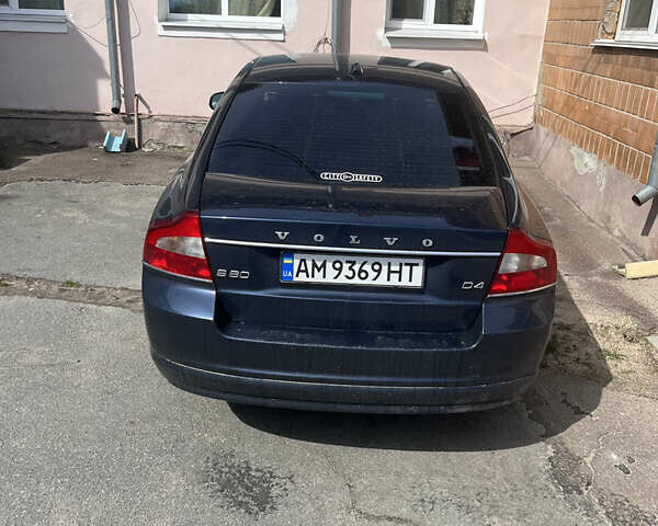 Синий Вольво С80, объемом двигателя 2 л и пробегом 168 тыс. км за 13700 $, фото 4 на Automoto.ua
