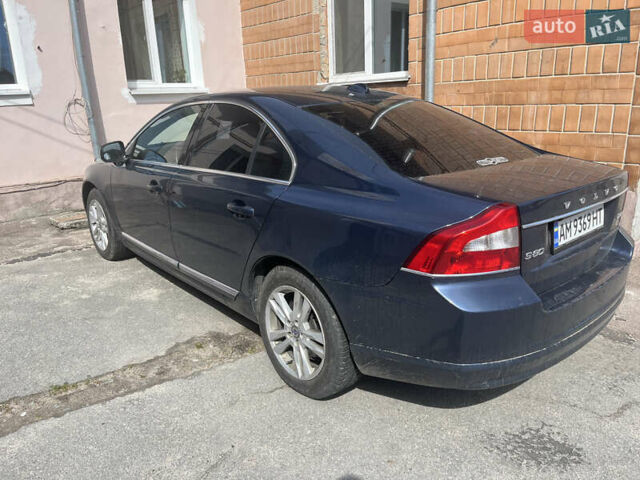 Синий Вольво С80, объемом двигателя 2 л и пробегом 168 тыс. км за 13700 $, фото 5 на Automoto.ua