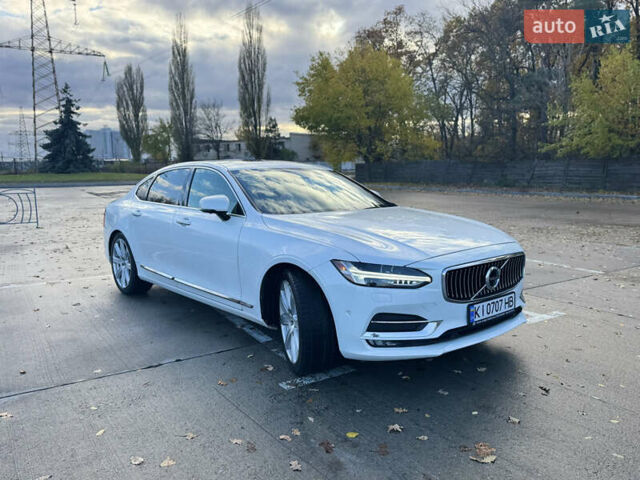 Вольво S90 2017 у Броварах на Automoto.ua Білий Вольво S90, об'ємом двигуна 1.97 л та пробігом 185 тис. км за 21500 $, фото 2 на Automoto.ua